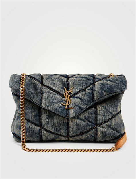 yves saint laurent jeans bag|what ysl bags are available.